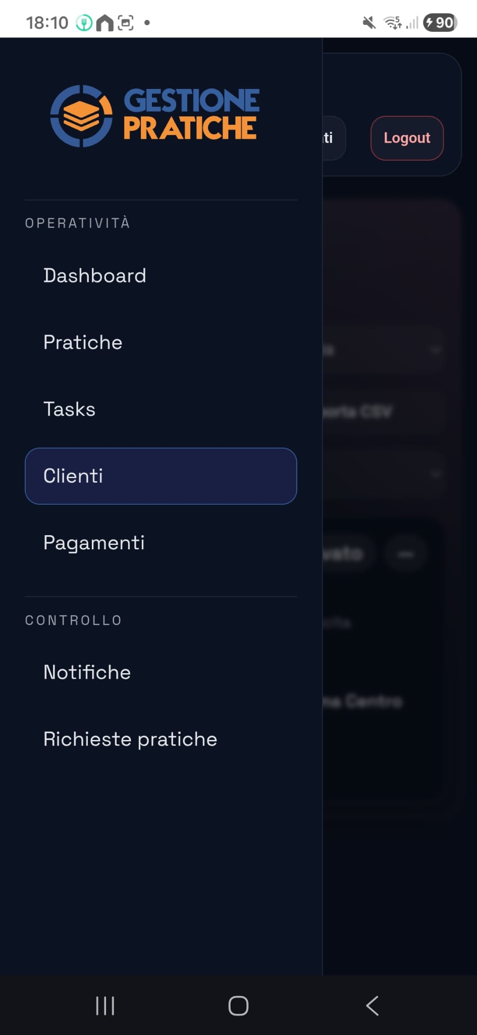 KPI e calendario gestionale pratiche